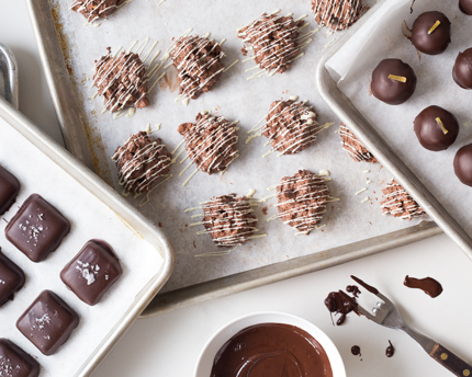 Chocolats à la noisette croustillante