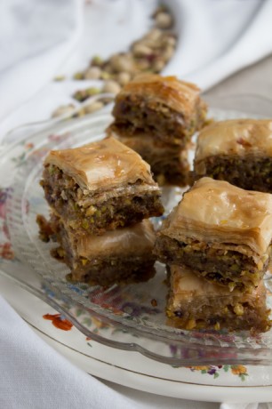 Baklava végétaliens