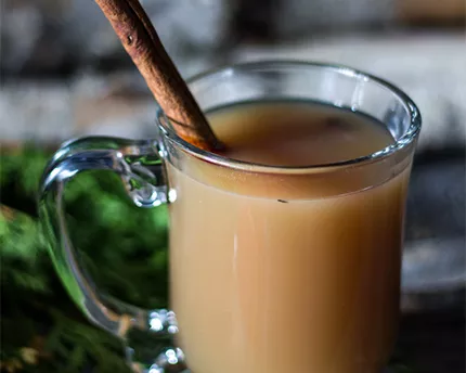 Cidre chaud à l'ancienne