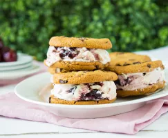 Semifreddo à la cerise