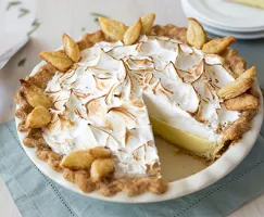 Tarte meringuée au citron