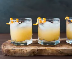 Cocktail épicé à la poire