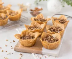 Baklavas en coupe à l’eau de fleur d’oranger