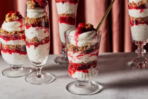 Cranachan aux canneberges